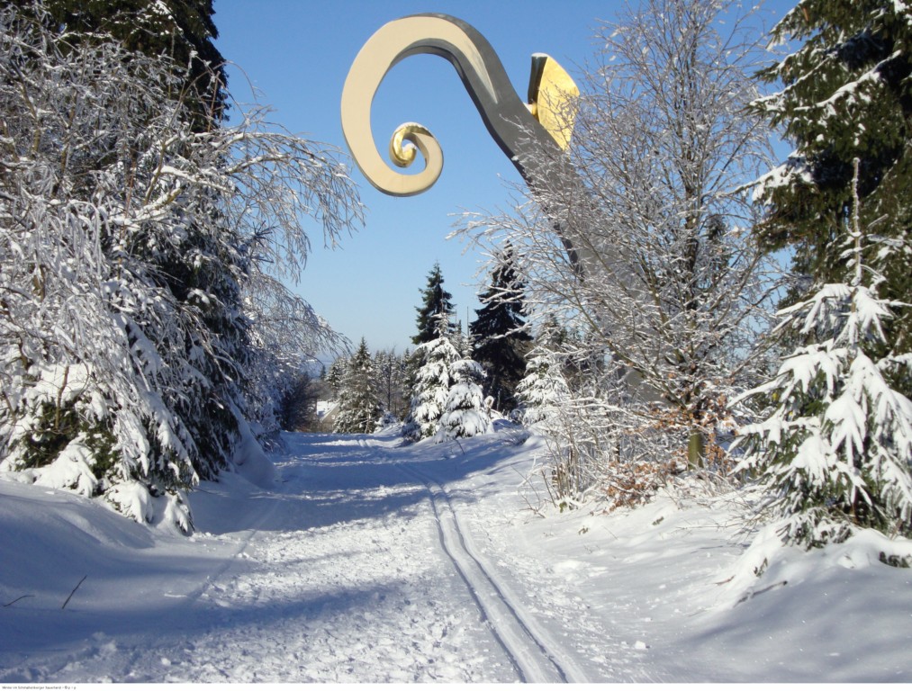 Winter im Schmallenberger Sauerland am Rothaarsteig